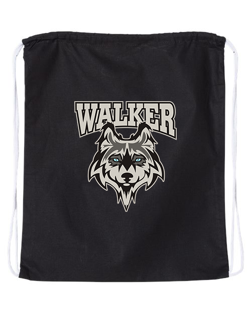 Walker School Drawstring Bag