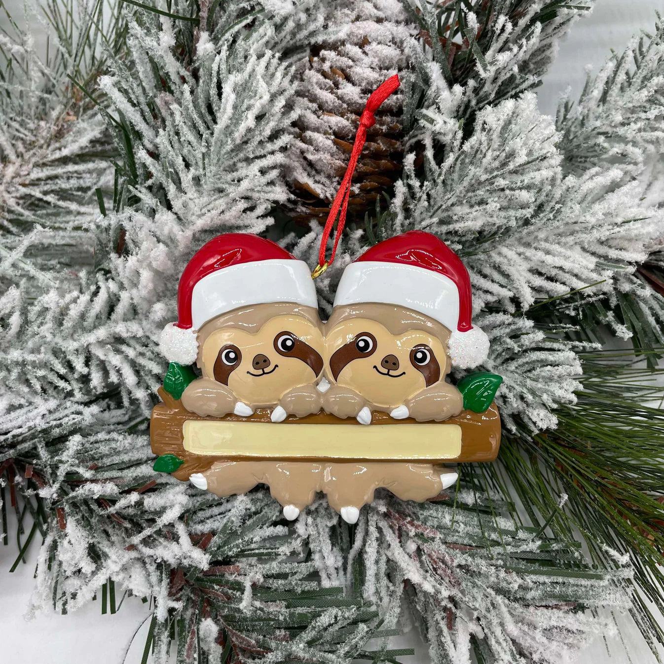 Sloth Polyresin Ornaments
