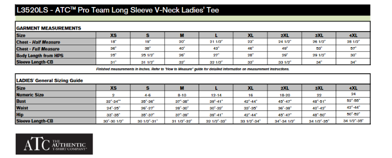 Walker Teacher and WSCC Longsleeve -Vneck- LADIES sizing