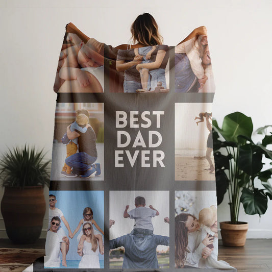 Best Dad Ever Blankets- PRE ORDER