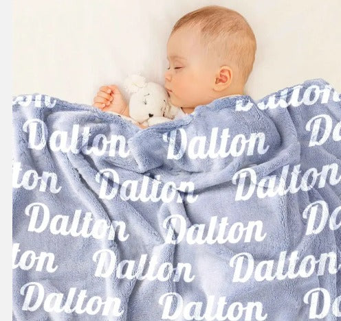 Custom Name Blanket