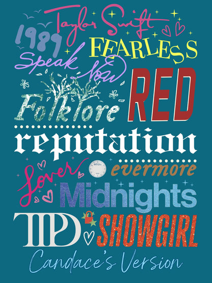 Christmas Name Blanket