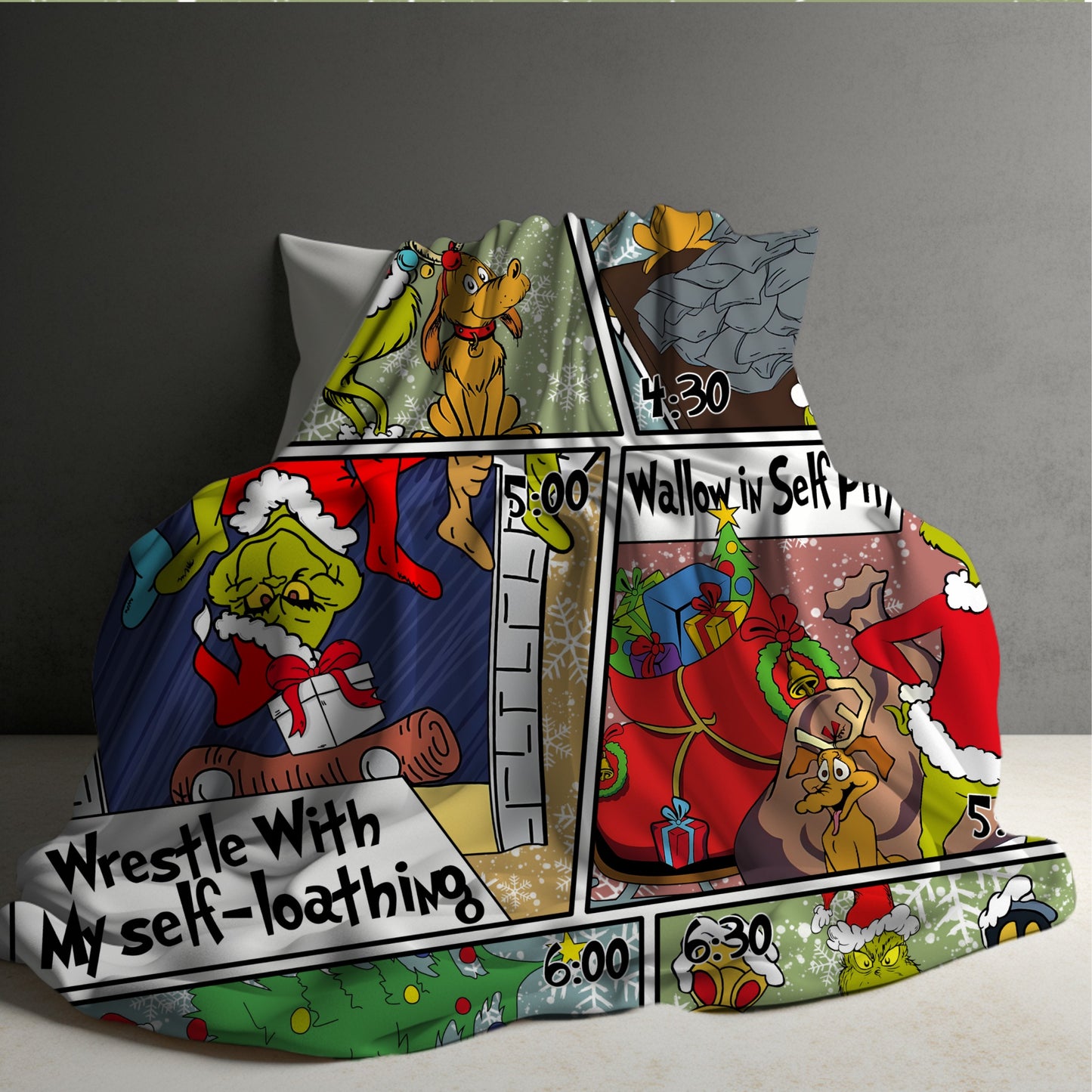 Christmas Name Blanket