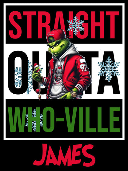 Christmas Name Blanket