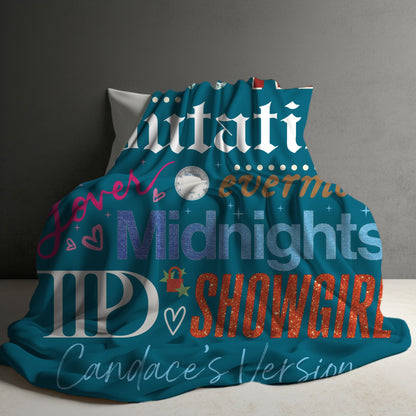 Christmas Name Blanket