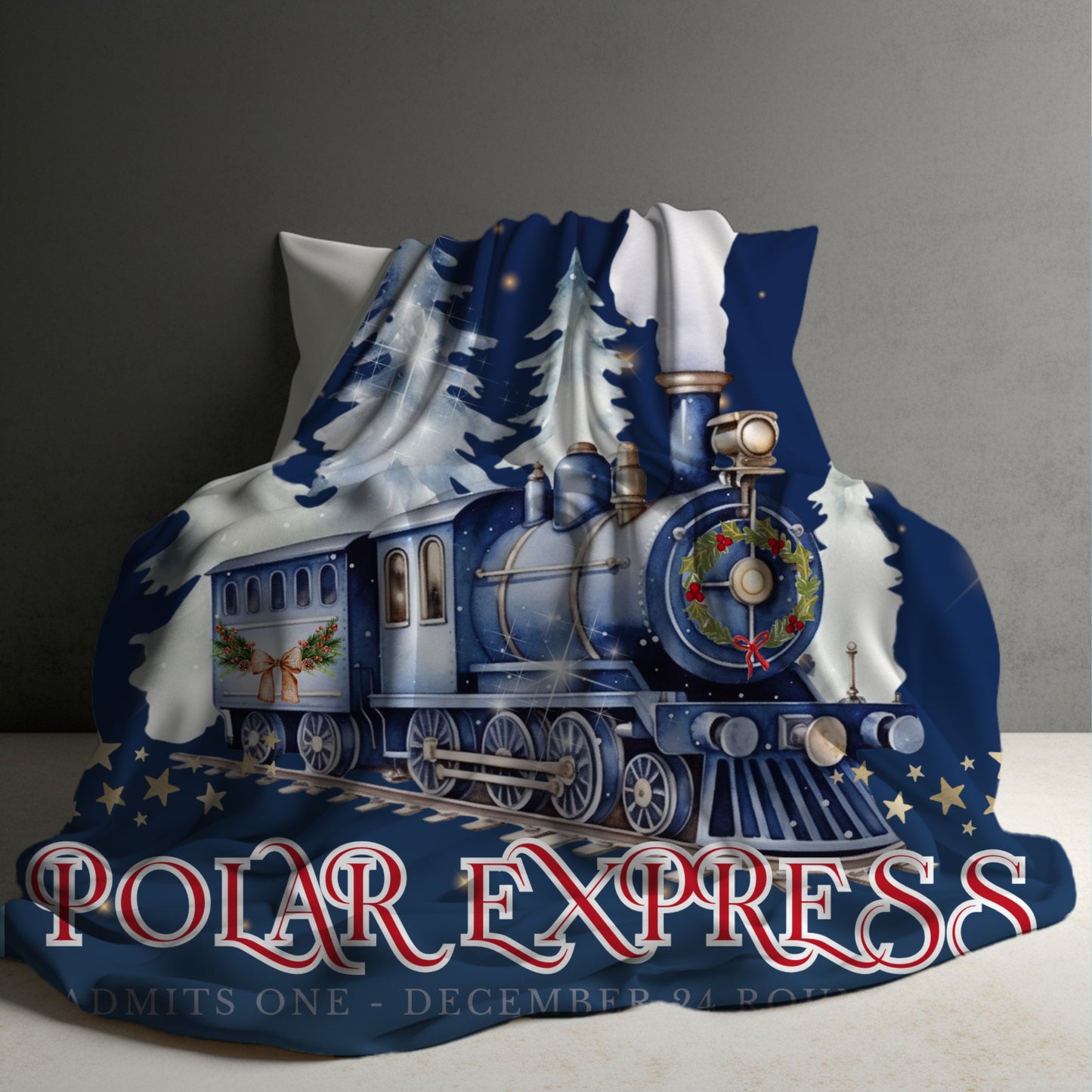 Christmas Name Blanket