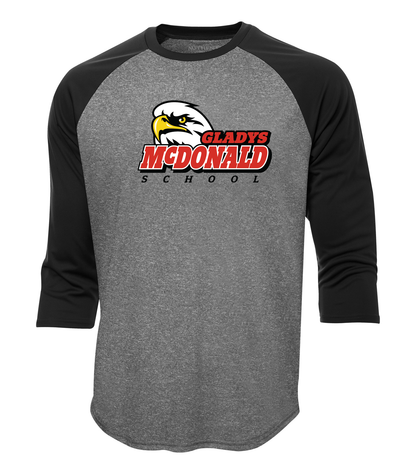 Gladys McDonald 3/4 Baseball Shirt