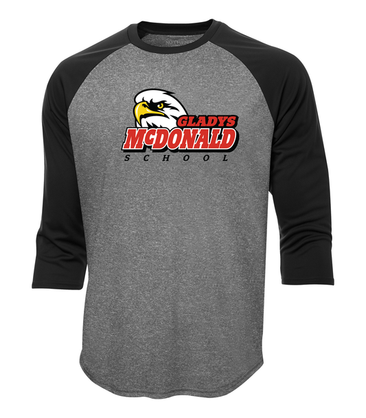 Gladys McDonald 3/4 Baseball Shirt