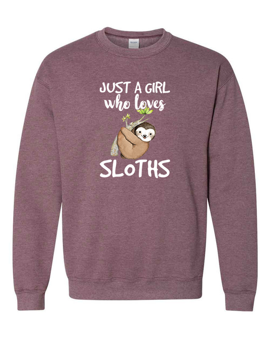 Just a Girl Who Loves Sloths