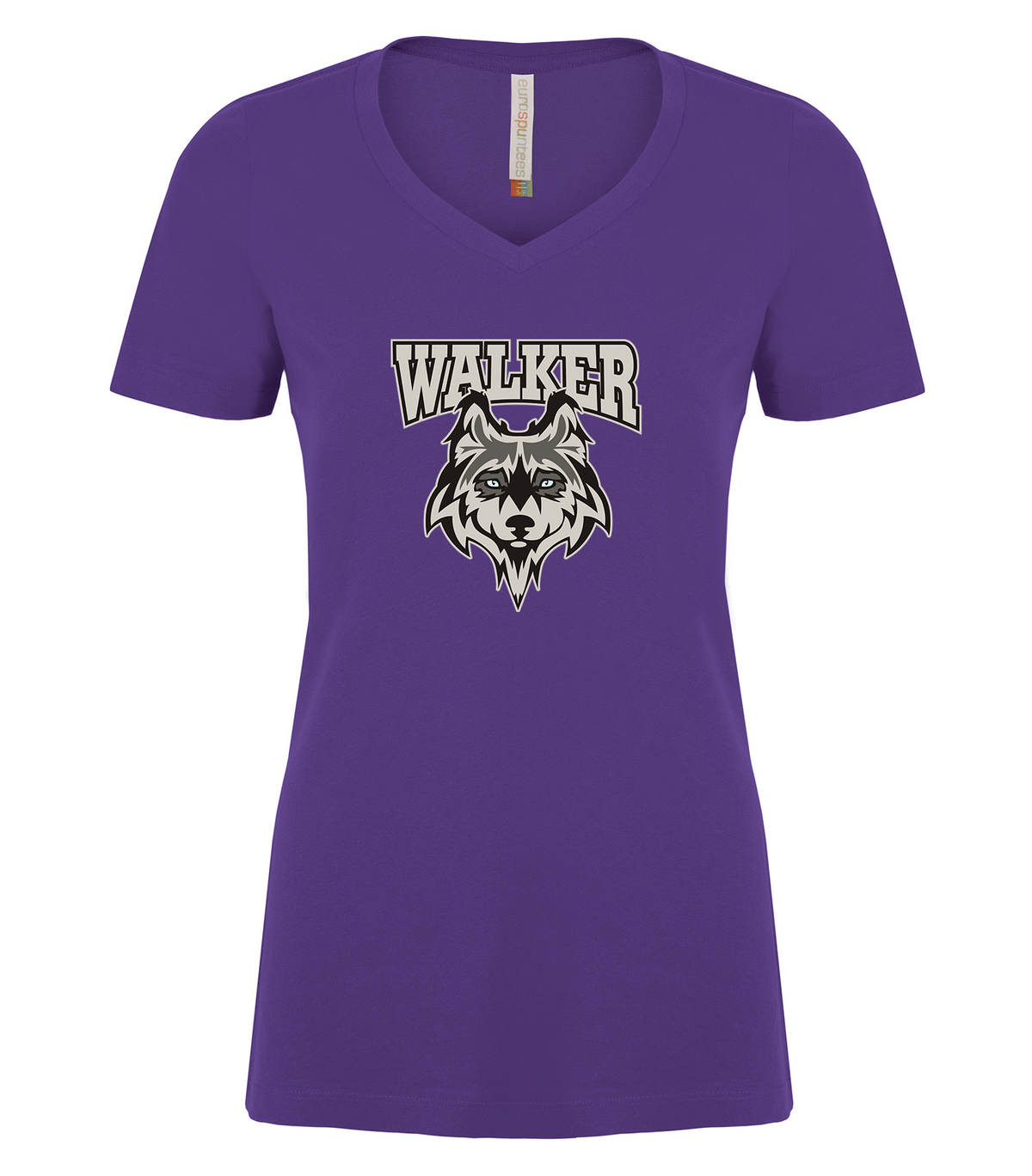 Walker Teacher and WSCC Vneck T-Shirt- Ladies sizing