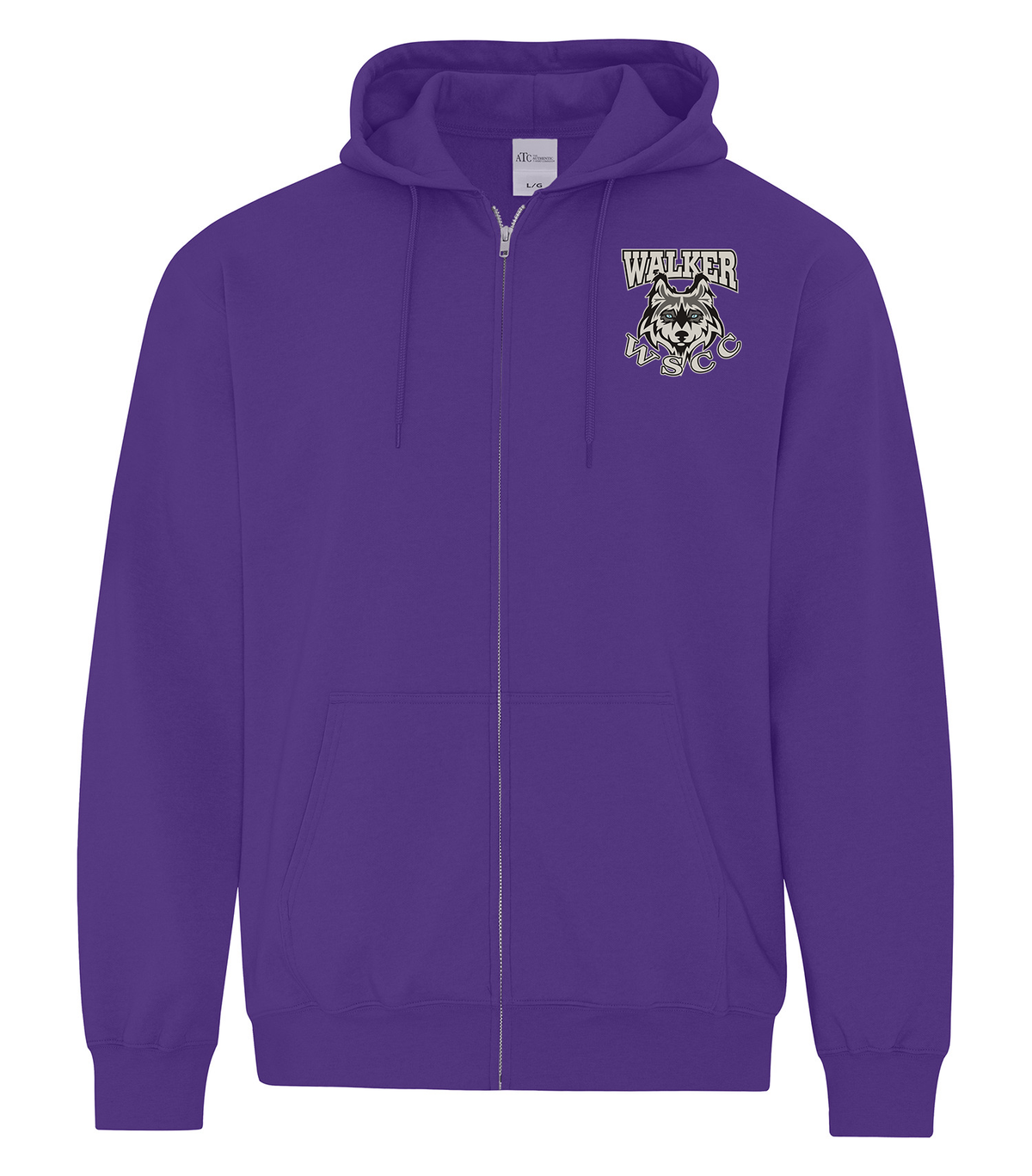 Walker School Teacher and WSCC Full Zip Hoodie