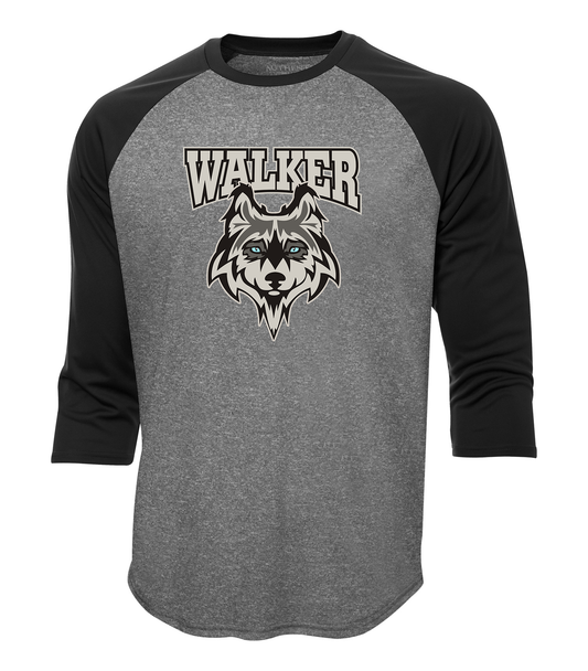 Walker School Baseball 3/4 Length Tshirt