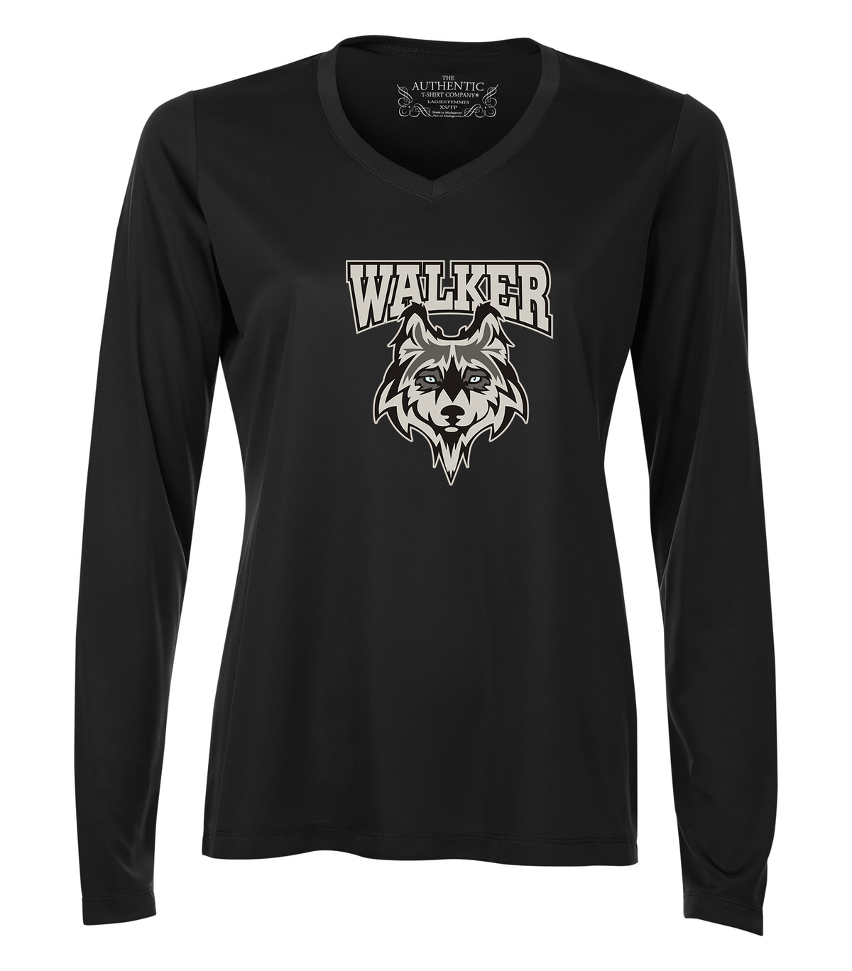 Walker Teacher and WSCC Longsleeve -Vneck- LADIES sizing