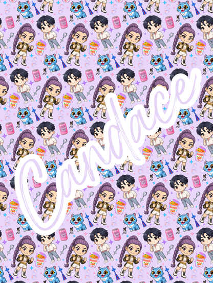 Christmas Name Blanket